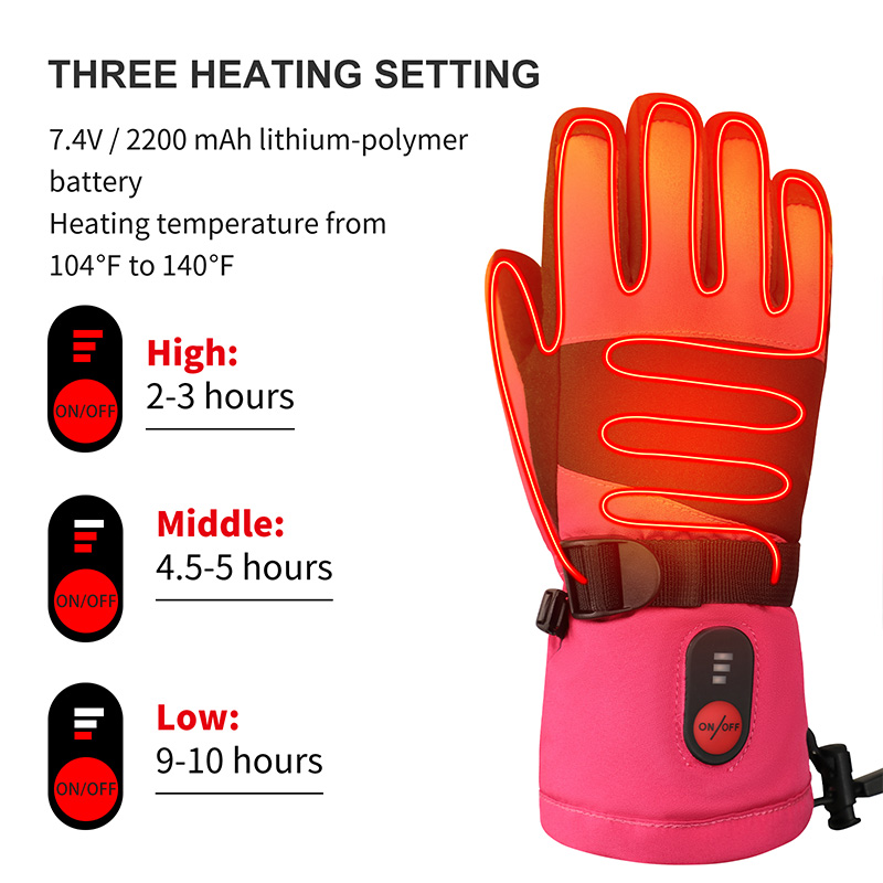 Luvas Aquecidas 2026 para Cria - Ski Glove Waterproof avaliação e preço