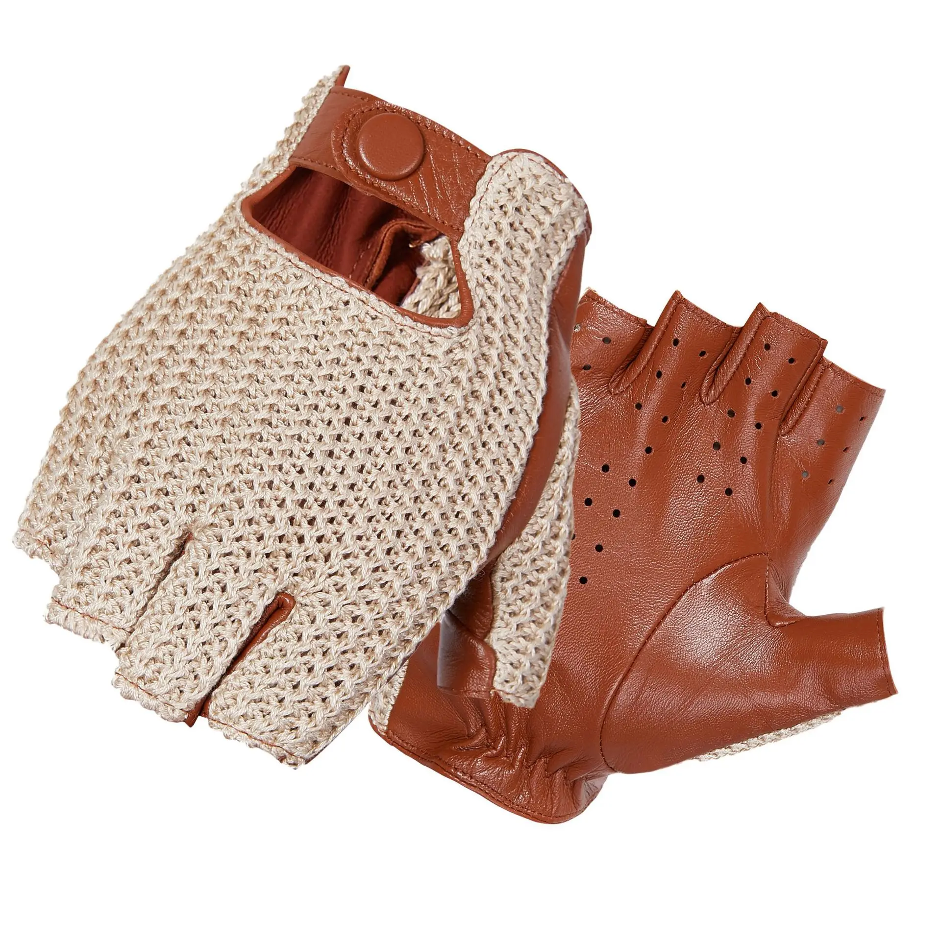 Luvas curtas masculinas de cou - Leather Driving Glove avaliação e preço
