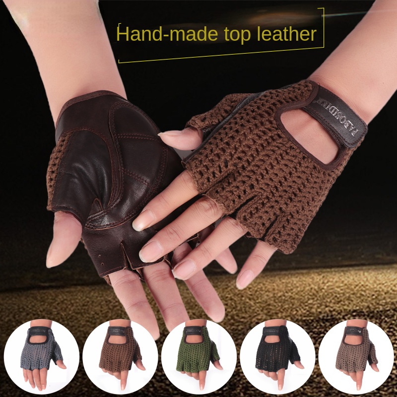 Luvas Unissex Retrô de Couro B - Leather Driving Glove avaliação e preço